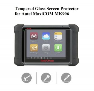 Tempered Glass Screen Protector for Autel MaxiCOM MK906 Scanner